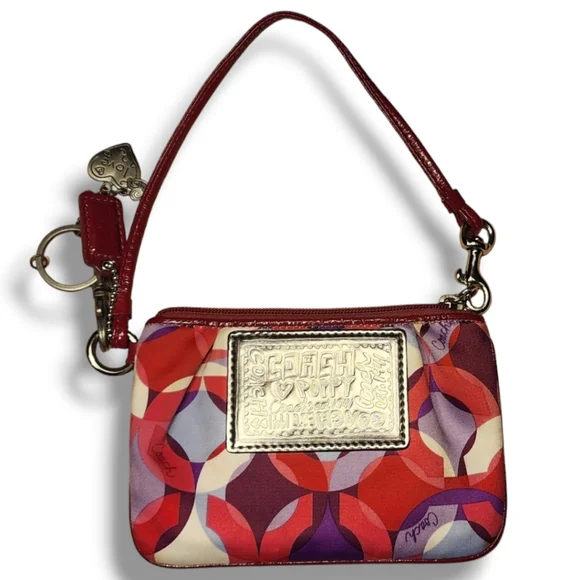 Coach Wristlet with charms, like NEW!! - Picture 3 of 8